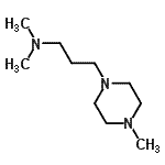 CAS 登录号：90331-23-0， N,N-二甲基-3-(4-甲基-1-哌嗪基)-1-丙胺