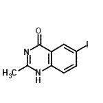 CAS#: 90347-75-4， 6-Iodo-2-methyl-4(1H)-quinazolinone