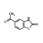 CAS#: 90348-03-1， 5-Acetyl-1,3-benzothiazol-2(3H)-one