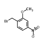 CAS#: 90434-16-5， 1-(Bromomethyl)-2-methoxy-4-nitrobenzene
