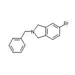结构式 CAS# 905274-85-3, 2-苄基-5-溴异吲哚啉