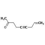 CAS#: 90534-06-8， 8-Nonen-5-yn-2-one