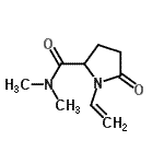 CAS#: 90565-89-2， N,N-Dimethyl-5-oxo-1-vinylprolinamide