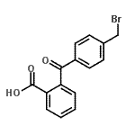 CAS#: 90605-05-3， 2-[4-(Bromomethyl)benzoyl]benzoic acid