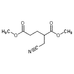 CAS#: 90643-94-0， Dimethyl 2-(cyanomethyl)pentanedioate