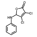 CAS#: 906719-71-9， 5-Anilino-3,4-dichloro-2(5H)-furanone
