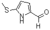 CAS#: 90724-50-8， 5-(Methylsulfanyl)-1H-pyrrole-2-carbaldehyde