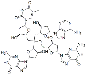 CAS#: 90730-73-7， Deoxyadenylyl-Thymidylyl-Deoxyguanylyl-Deoxyguanosine
