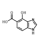 CAS#: 907538-89-0， 4-Hydroxy-1H-benzimidazole-5-carboxylic acid