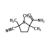 CAS#: 90768-60-8， 5-Cyano-1,2,5-trimethylprolinamide