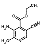 CAS#: 90840-50-9， Ethyl 3-amino-5-cyano-2-methylisonicotinate