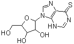 CAS#: 90899-89-1， 9-Pentofuranosyl-3,9-dihydro-6H-purine-6-thione