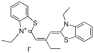 CAS#: 909-63-7， 3-Ethyl-2-[2-[(3-ethyl-3H-benzothiazol-2-ylidene)methyl]but-1-enyl]benzothiazolium iodide