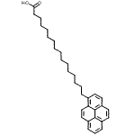 CAS#: 90936-84-8， 16-(1-Pyrenyl)hexadecanoic acid