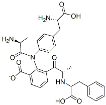 CAS#: 90991-75-6， N-(1-Carboxy-2-Phenylethyl)-Alanyl-Alanyl-Phenylalanine-4-Aminobenzoate