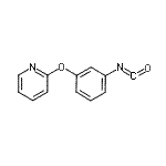 CAS#: 910036-86-1， 2-(3-Isocyanatophenoxy)pyridine