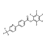 CAS#: 910036-89-4， Pentafluorophenyl 4-[5-(trifluoromethyl)-2-pyridinyl]benzoate