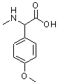 CAS#: 91012-98-5， (4-Methoxyphenyl)(methylamino)acetic acid