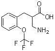 CAS#: 910443-92-4， 3-Amino-2-[2-(trifluoromethoxy)benzyl]propanoic acid