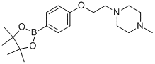 CAS#: 910462-34-9， 1-Methyl-4-{2-[4-(4,4,5,5-Tetramethyl-[1,3,2]Dioxaborolan-2-Yl)-Phenoxy]-Ethyl}-Piperazine
