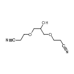 CAS#: 91054-94-3， 3,3'-[(2-Hydroxy-1,3-propanediyl)bis(oxy)]dipropanenitrile