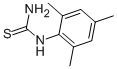 structure of CAS# 91059-97-1, N-(2,4,6-Trimethylphenyl)-Thiourea;Maybridge1_006982;Mls000861660;N-Mesitylthiourea
