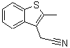 CAS#: 91093-21-9， (2-Methyl-1-benzothiophen-3-yl)acetonitrile
