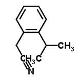 CAS#: 91131-80-5， (2-Isopropylphenyl)acetonitrile