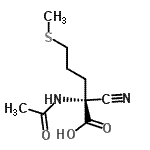 CAS#: 911448-34-5， N-Acetyl-2-cyano-5-(methylsulfanyl)-L-norvaline