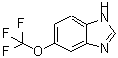 结构式 CAS# 911825-64-4, 5-(三氟甲氧基)-1H-苯并咪唑