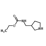 CAS#: 91189-31-0， Ethyl (3-pyrrolidinylmethyl)carbamate