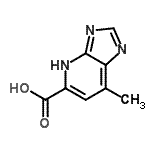 CAS#: 912451-70-8， 7-Methyl-1H-imidazo[4,5-b]pyridine-5-carboxylic acid
