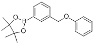 structure of CAS# 912569-68-7, 3-(Phenoxymethyl)benzeneboronic acid, pinacol ester;4,4,5,5-Tetramethyl-2-[3-(Phenoxymethyl)Phenyl]-1,3,2-Dioxaborolane , 97+%;4,4,5,5-Tetramethyl-2-[3-(Phenoxymethyl)Phenyl]-1,3,2-Dioxaborolane;3-(Phenoxymethyl)Benzeneboronic Acid, Pinacol Ester
