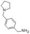 structure of CAS# 91271-79-3, 4-(1-Pyrrolidinylmethyl)-Benzenemethanamine;1-[4-(Pyrrolidin-1-Ylmethyl)Phenyl]Methanamine(SALTDATA: FREE);1-[4-(PYRROLIDIN-1-YLMETHYL)PHENYL]METHANAMINE;4-(Pyrrolidin-1-Ylmethyl)Benzylamine 97%