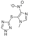 CAS#: 91300-62-8， 3-((1-Methyl-4-nitro-5-imidazolyl)thio)-1H-1,2,4-triazole
