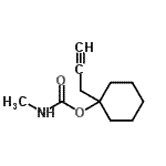 CAS#: 91340-02-2， 1-(2-Propyn-1-yl)cyclohexyl methylcarbamate