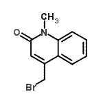 CAS#: 91348-39-9， 4-(Bromomethyl)-1-methyl-2(1H)-quinolinone