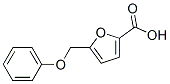 structure of CAS# 91368-74-0, 5-(Phenoxymethyl)-2-Furoic Acid;5-(Phenoxymethyl)-2-Furancarboxylate;5-(Phenoxymethyl)-2-Furoate;Zinc00043875
