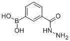 structure of CAS# 913835-79-7, 3-Borono-Benzoic Acid Hydrazide;3-(Hydrazinocarbonyl)Benzeneboronic Acid, 97%;3-(Hydrazinecarbonyl)Benzeneboronic Acid 97%;3-(HYDRAZINECARBONYL)BENZENEBORONIC ACID 97