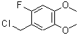 CAS#: 91407-48-6， 1-(Chloromethyl)-2-fluoro-4,5-dimethoxybenzene