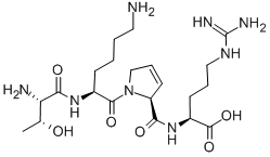 CAS#: 91502-65-7， L-Threonyl-L-Lysyl-3,4-Didehydro-L-Prolyl-L-Arginine
