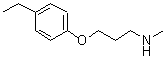 CAS 登录号：915920-72-8， 3-(4-乙基苯氧基)-N-甲基-1-丙胺