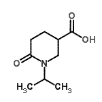 CAS#: 915922-33-7， 1-Isopropyl-6-oxo-3-piperidinecarboxylic acid