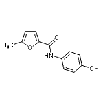 CAS#: 915922-65-5， N-(4-Hydroxyphenyl)-5-methyl-2-furamide