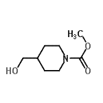 CAS#: 916078-39-2， Methyl 4-(hydroxymethyl)-1-piperidinecarboxylate