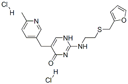 CAS#: 91621-32-8， 2-[[2-[(2-Furylmethyl)Thio]Ethyl]Amino]-5-[(6-Methyl-3-Pyridyl)Methyl]-1H-Pyrimidin-4-One Dihydrochloride