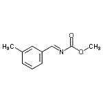 CAS#: 917752-18-2， Methyl [(E)-(3-methylphenyl)methylene]carbamate