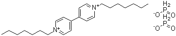 CAS#: 91795-60-7， 1,1'-Diheptyl-4,4'-Bipyridinium Diphosphinate
