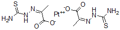CAS#: 91811-98-2， Pyruvic Acid Thiosemicarbazone-Platinum Complex
