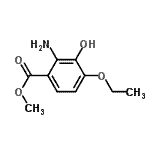 CAS#: 91819-10-2， Methyl 2-amino-4-ethoxy-3-hydroxybenzoate